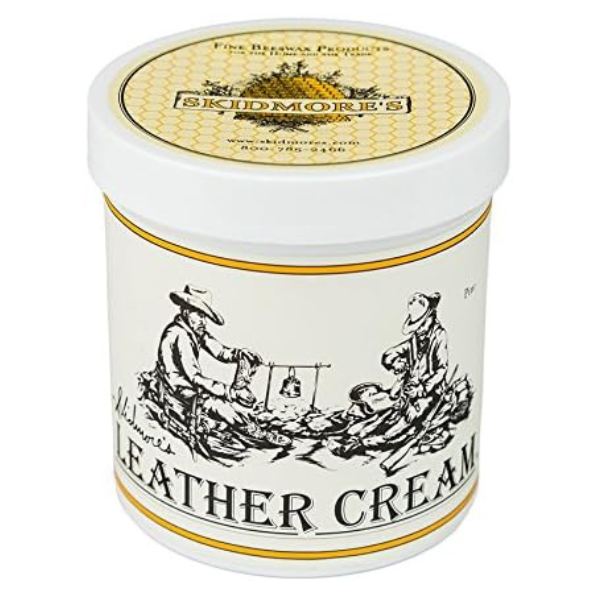 Skidmore's Original Leather Cream – Natural Leather Cleaner & Conditioner
