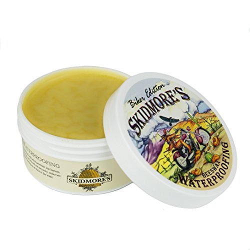 Skidmore's Biker Edition Beeswax Waterproofing – Motorcycle Leather Waterproofing Treatment