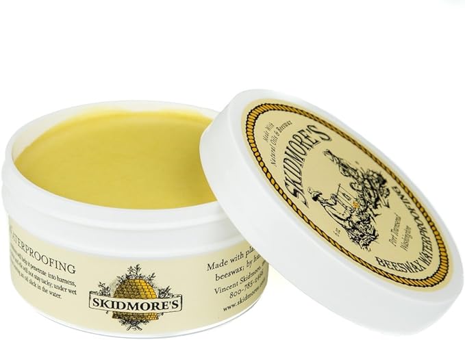 Skidmore's Beeswax Waterproofing – Natural Leather Waterproofing Treatment