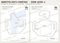 Glock 43X OWB LVL 2 Holster Pattern Digital Download