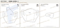 CZ 75 B OWB Level 1 holster pattern pieces, watermarked preview