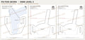 FN Five-seveN OWB Level 2 holster pattern pieces, watermarked preview