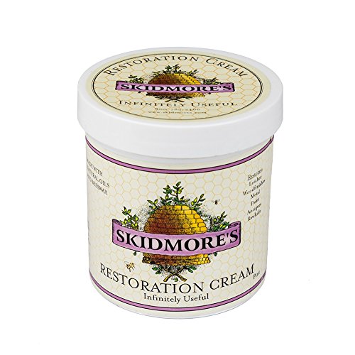 Skidmore's Restoration Cream leather restorer: pint jar