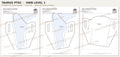 Taurus PT92 OWB Level 1 holster pattern pieces, watermarked preview