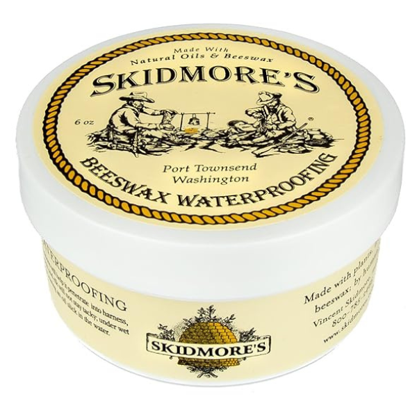 Skidmore's Beeswax Waterproofing for leather