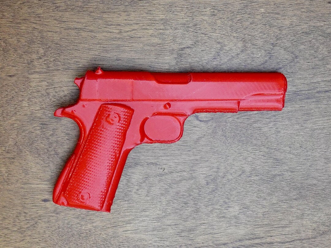 1911 5" holster making prop — mold tool