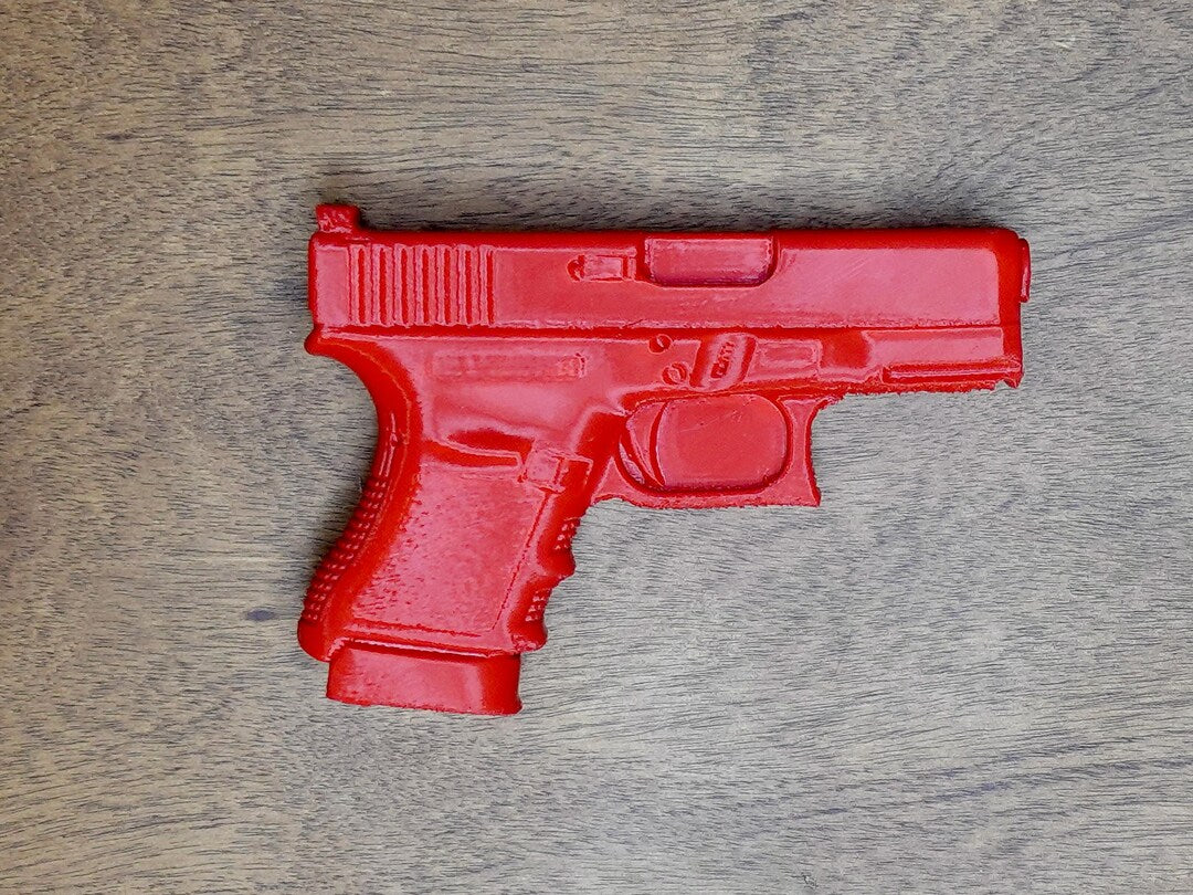 GLOCK 30 holster making prop — mold tool