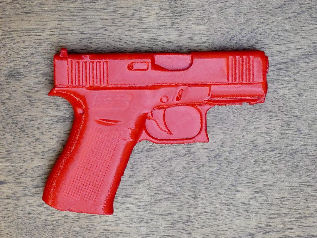 GLOCK 43X holster making prop — mold tool
