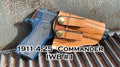 Ruger SR-22 IWB double loop holster pattern — pattern layout