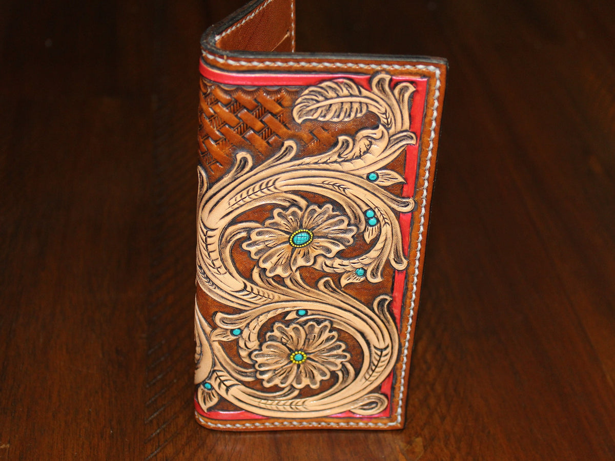 Roper Wallet Pattern — assembly step detail