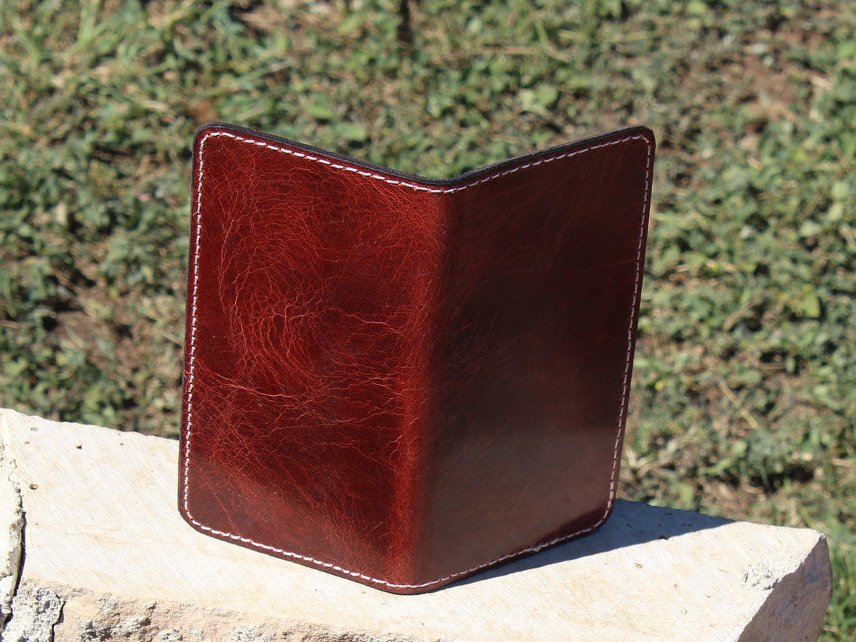Roper Wallet Pattern — pattern pieces laid out