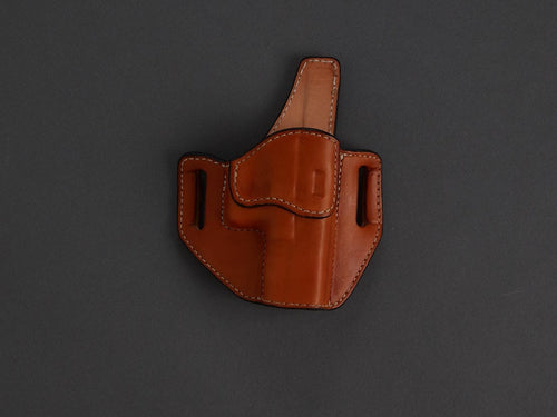 SCCY CPX-1/2/3 OWB holster pattern — front view