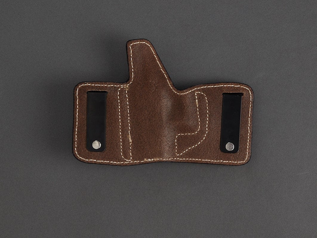 Glock G-42 holster pattern — stitching detail