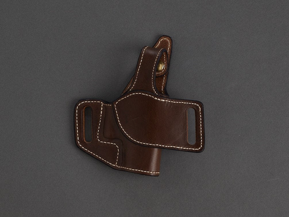 Glock G-42 LVL 2 OWB holster pattern — pattern piece detail