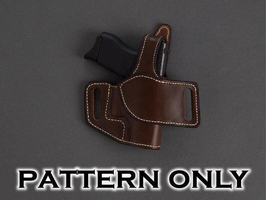 Glock G-42 OWB LVL 2 Holster Pattern - Download and Create Your Own High-Quality Holster My Store