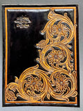 4-Flower Corner Tooling Pattern — pattern layout