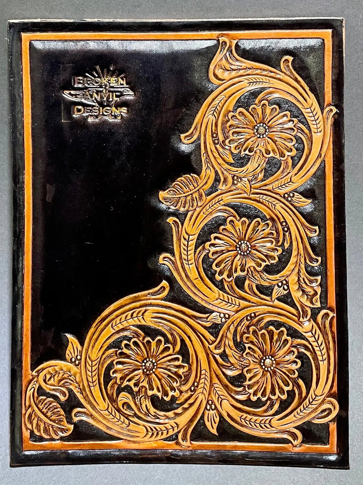 4-Flower Corner Tooling Pattern — pattern layout