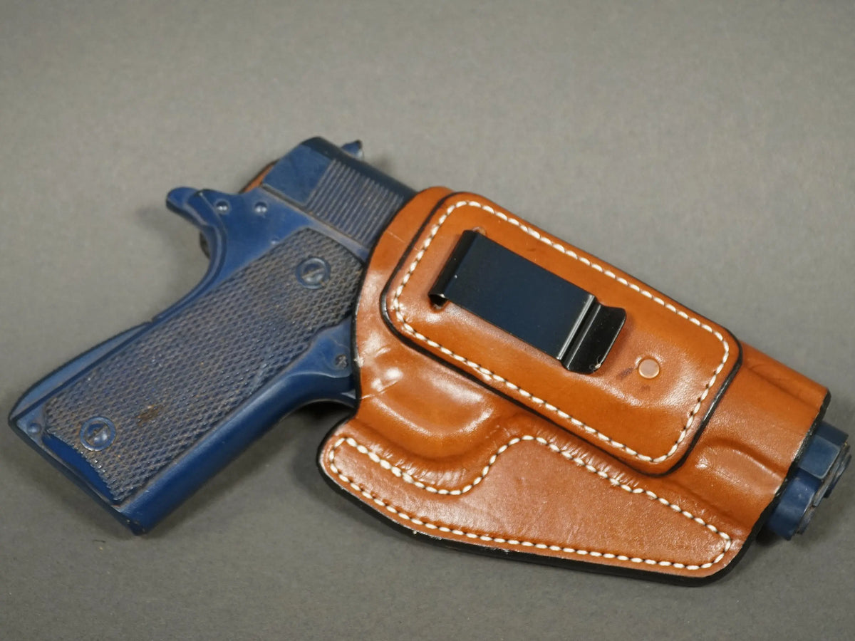Glock 19/23/32 IWB holster pattern — pattern pieces