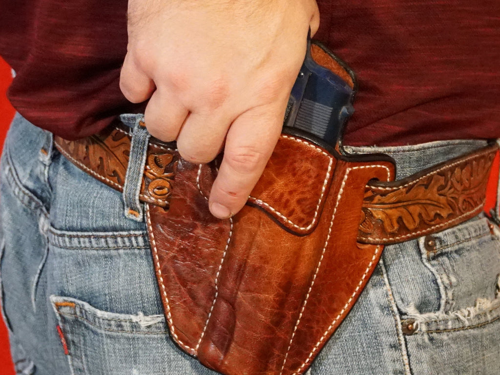 OWB holster — front view
