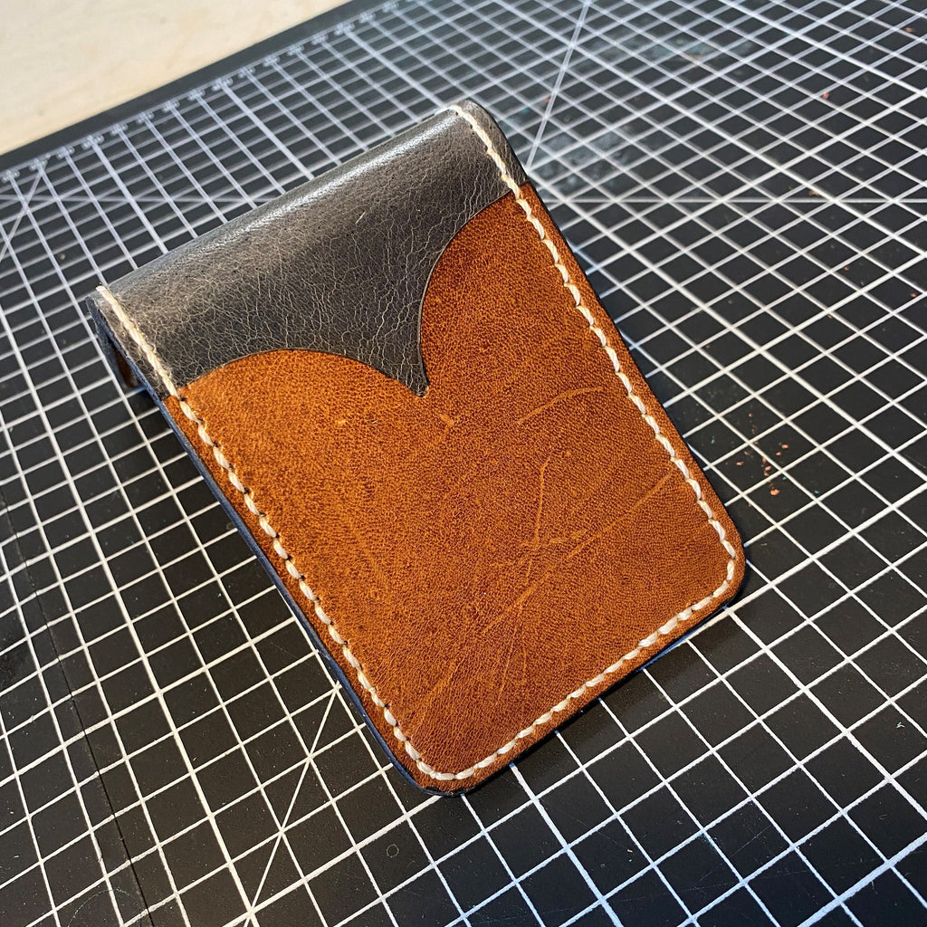 Front Pocket Wallet Pattern — card slot detail