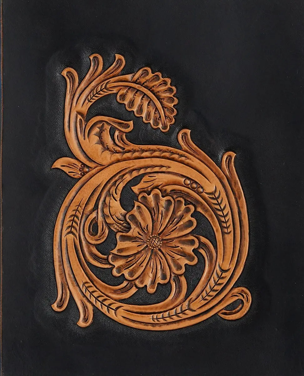 1 Flower Sheridan tooling pattern — line drawing