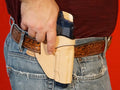 Avenger holster — front view