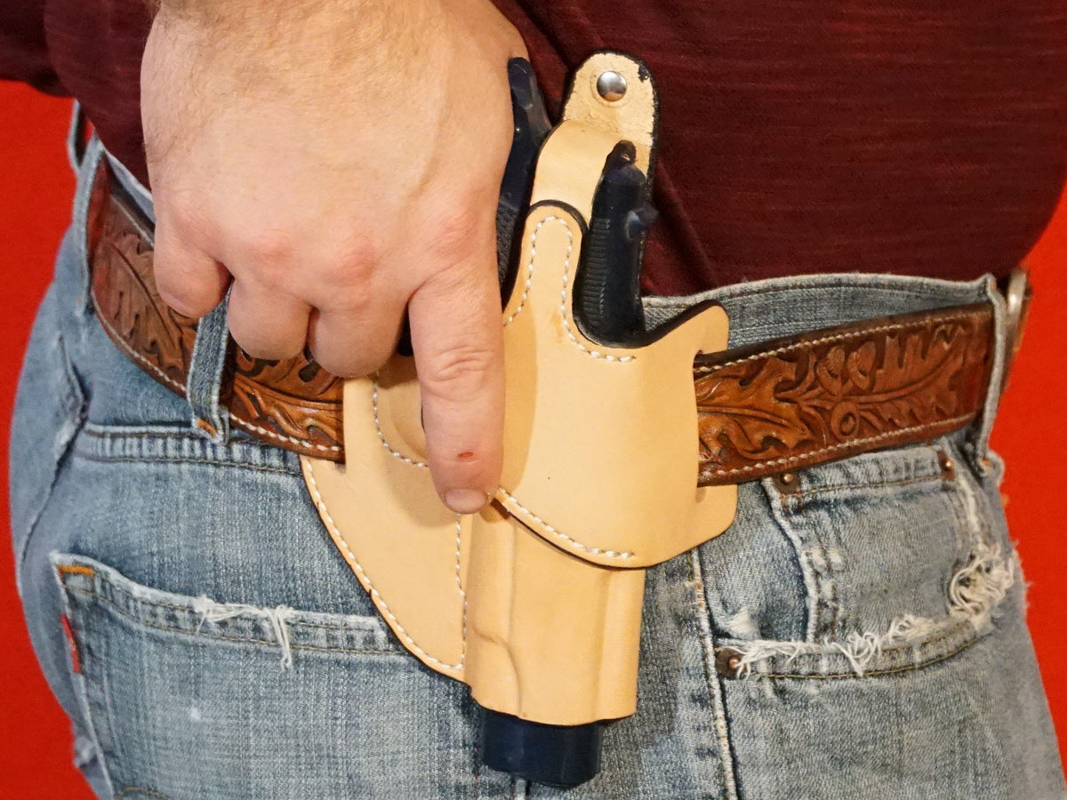 TAB holster — front view