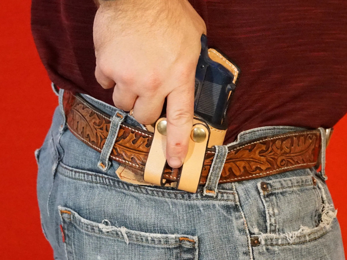 Double Loop IWB holster — side profile