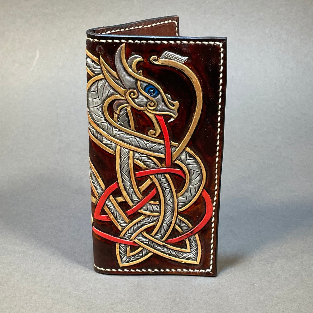 Custom Order Roper Wallet — design example