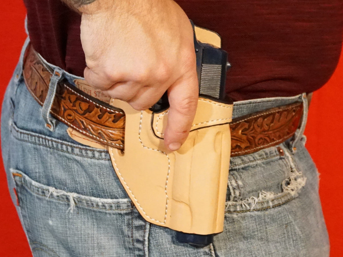 Ruger Security-380 Avenger holster pattern — pattern piece layout
