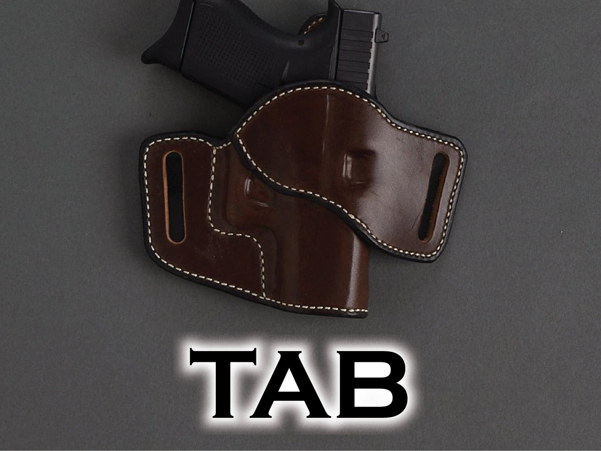 Glock G19/23/32 tab holster pattern — main view