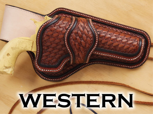 Colt Python 4.25 OWB Paddle Holster Pattern — pattern piece