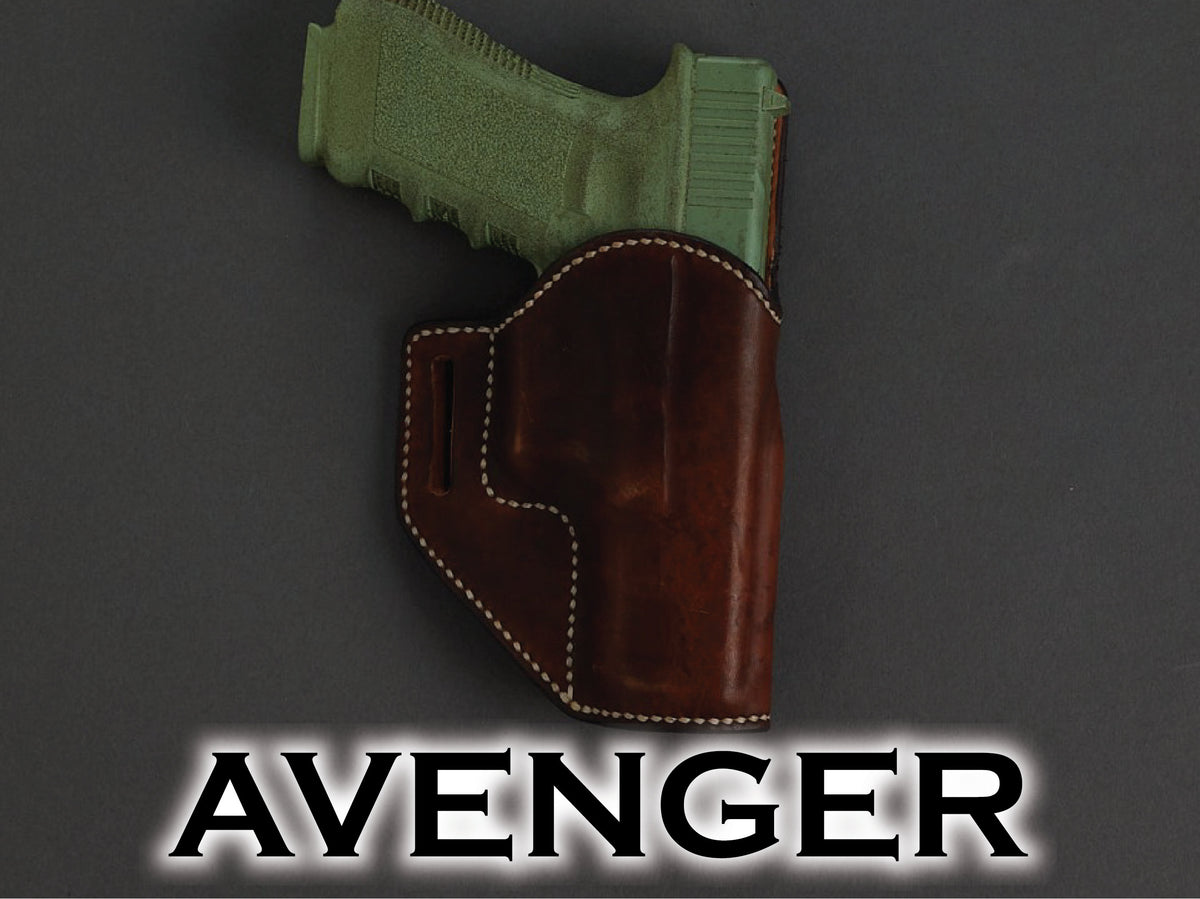 Ruger Security-380 Avenger holster pattern — front view