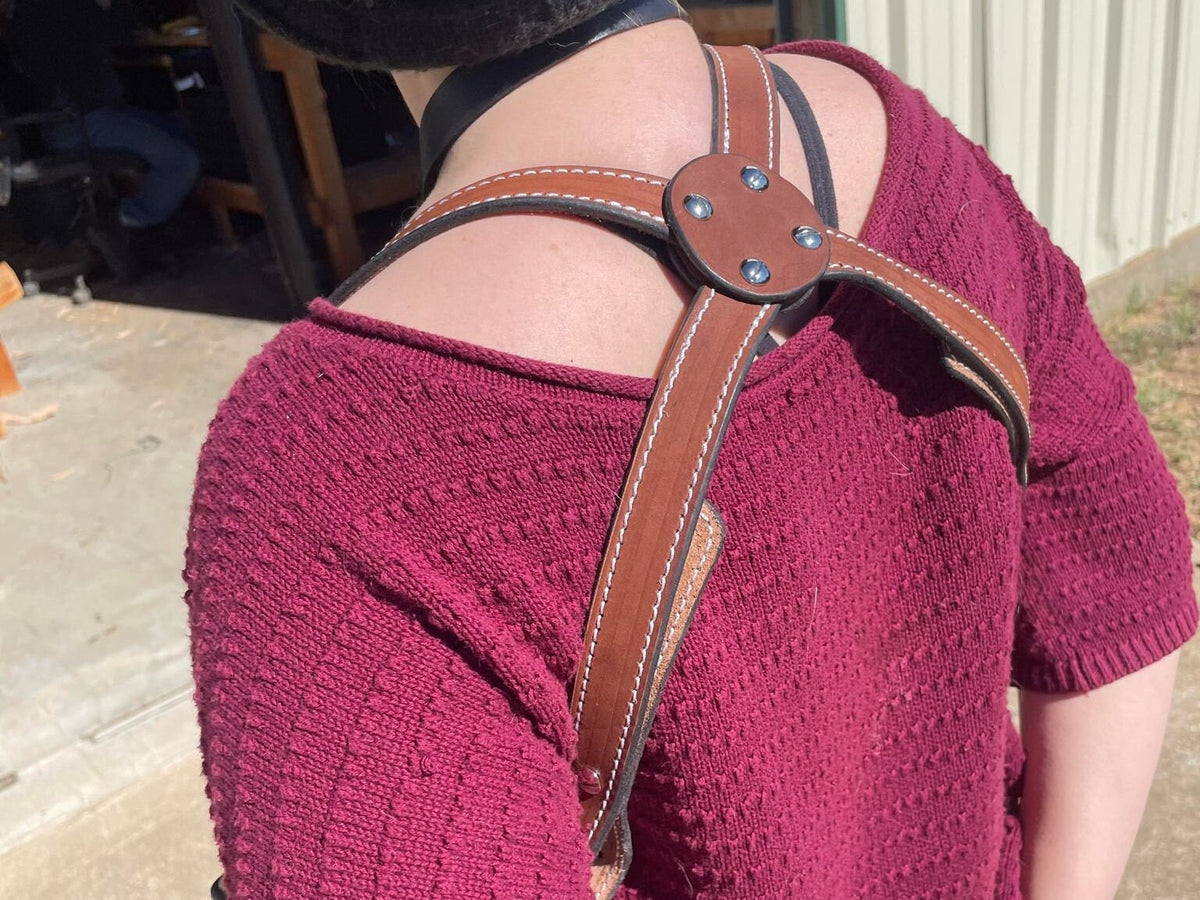 S&W Shield 380 EZ shoulder holster — assembled view