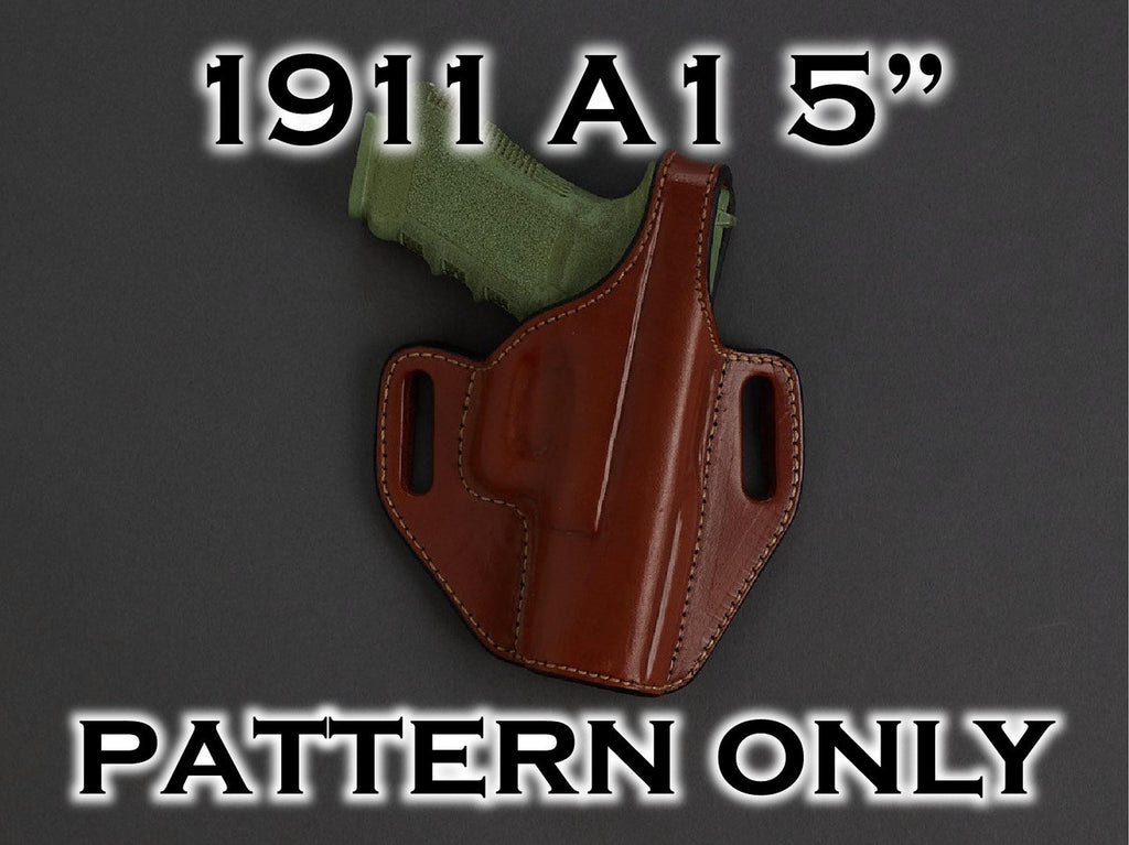 1911 4.25" OWB LVL 2 Holster Pattern Digital Download